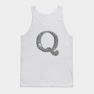 Skull Alphabet Q Tank Top